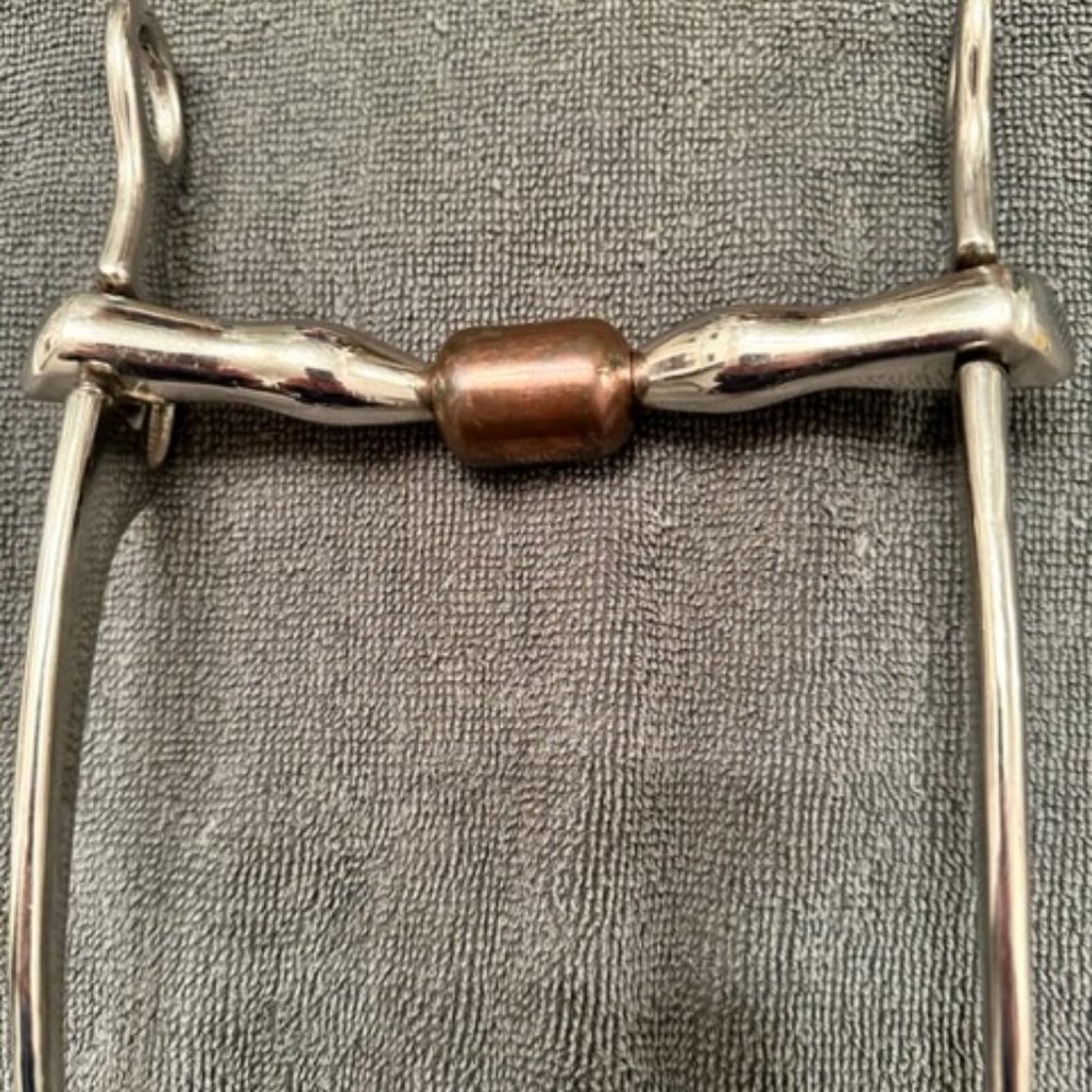 Metalab Partrade Training Bit Port with Copper Roller and Chain **NEW & UNUSED** - Picture 4 of 9